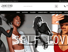 Tablet Screenshot of janiero.com.br